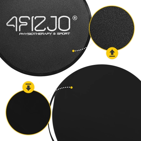 Discuri de alunecare pentru exerciții SLIDE, 2 buc.