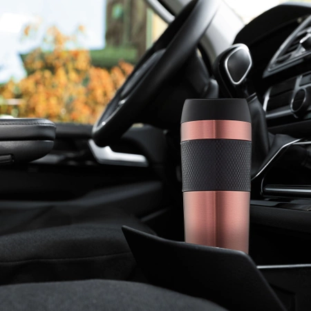 Cana termică Mountain Goat TRAVEL 450 ml roz