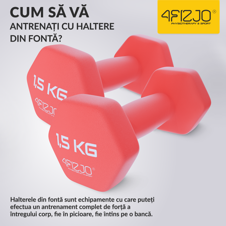 Haltere clasice 2 x 1,5 kg