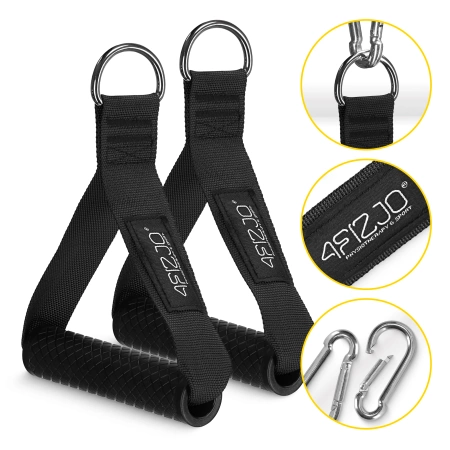 Mânere din cauciuc pentru tracțiuni 2 bucăți