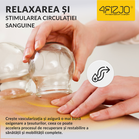 Ventuze cu foc din sticlă 12 buc.