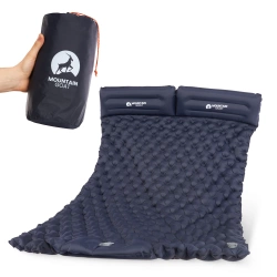 Saltea gonflabilă pentru două persoane, auto-umflabilă, pentru drumeții MOUNTAIN GOAT