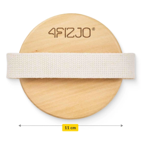 Perie cu file pentru masaj corporal pe uscat