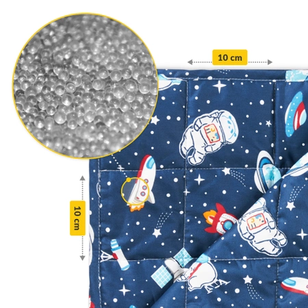 Pătură cu greutate antistres 3 kg