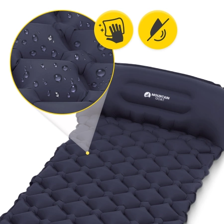 Saltea turistică gonflabilă pentru o persoană MOUNTAIN GOAT