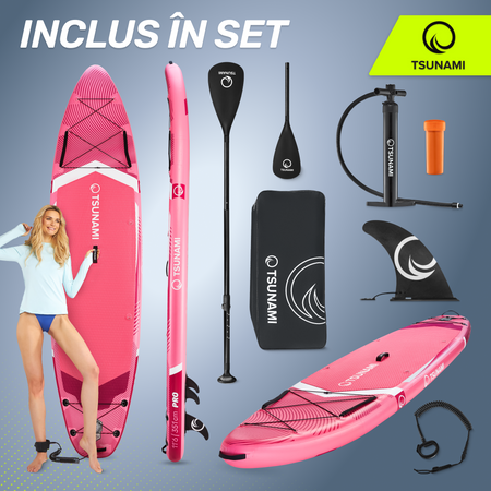 Placă SUP PRO TSUNAMI paddle board 350 cm T10