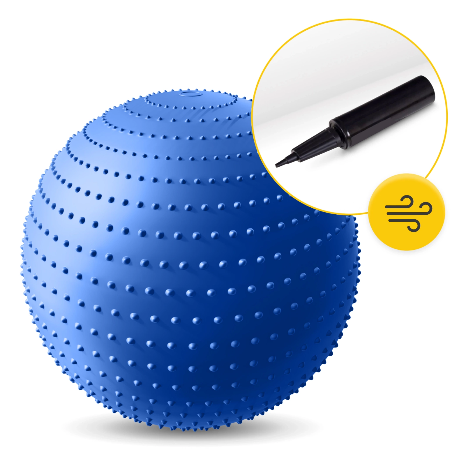 Minge de reabilitare cu proeminențe 65 cm