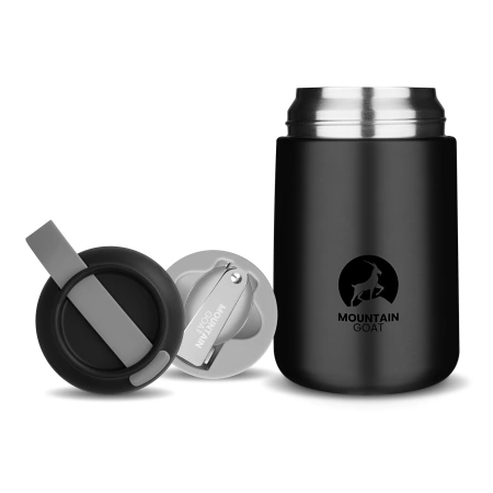 Termos pentru prânz din oțel inoxidabil 720 ml negru