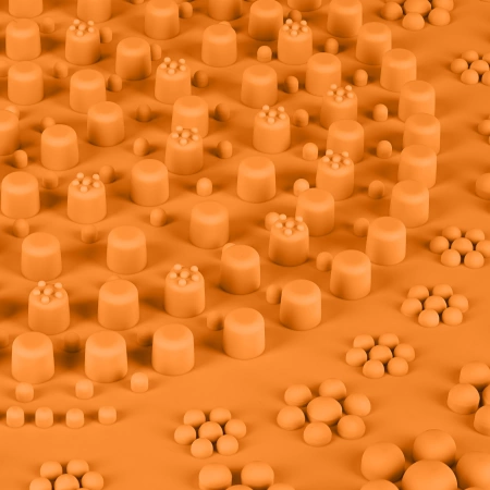 Covoraș ortopedic senzorial pentru copii 6 piese