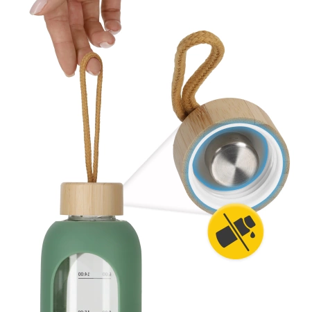 Sticlă pentru apă din sticlă 1 L