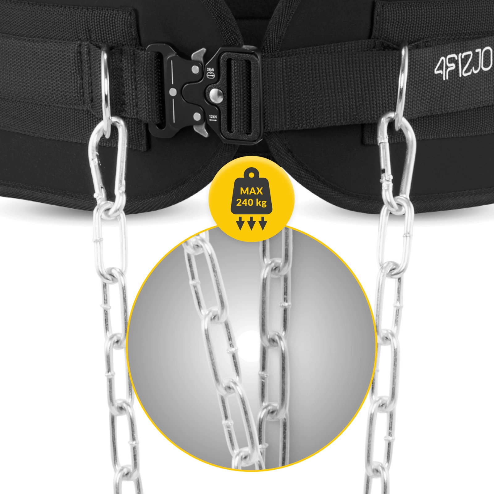 Centura de greutate Dip Belt 80 cm