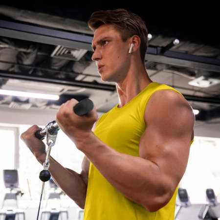 Mâner drept pentru tracțiuni, rotativ, 50 cm