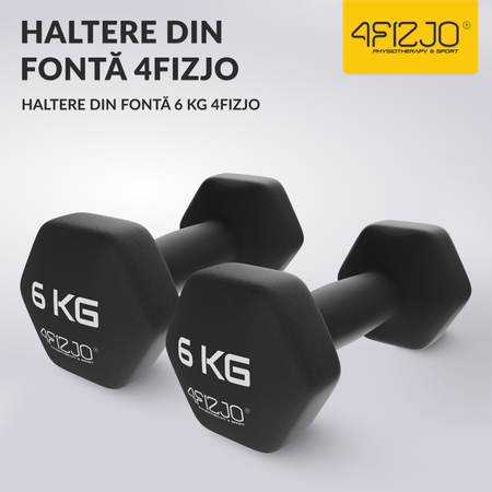Haltere clasice 2 x 6 kg