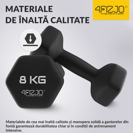 Haltere clasice 2 x 8 kg