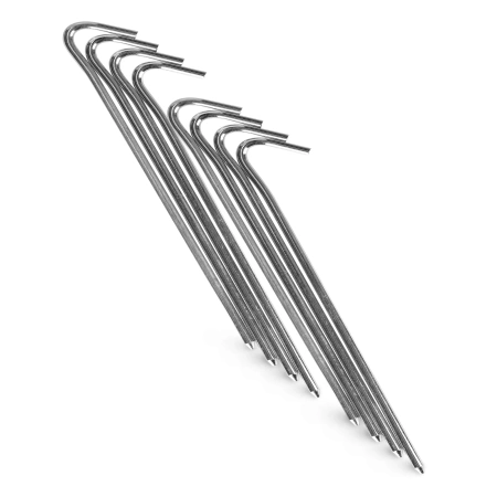 Cuie de cort din oțel 10 buc.