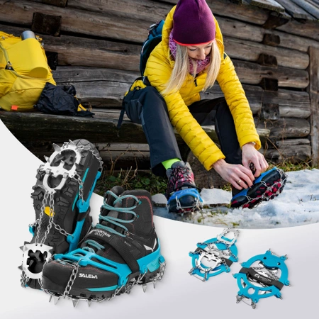 Crampoane antiderapante pentru bocanci PREMIUM (37-40) M