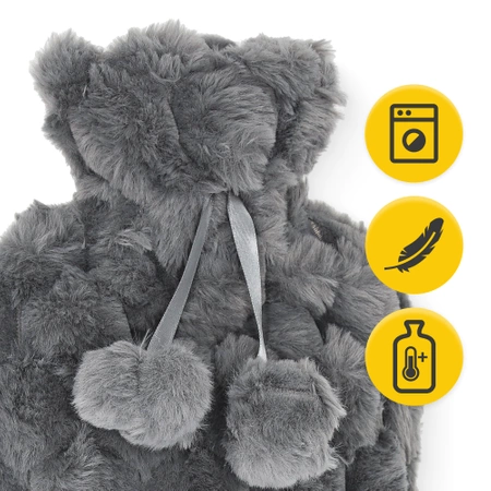 Pernă cu apă caldă cu husă, 2 L