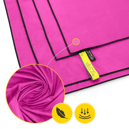 Prosop microfibră cu uscare rapidă 130 x 75 cm