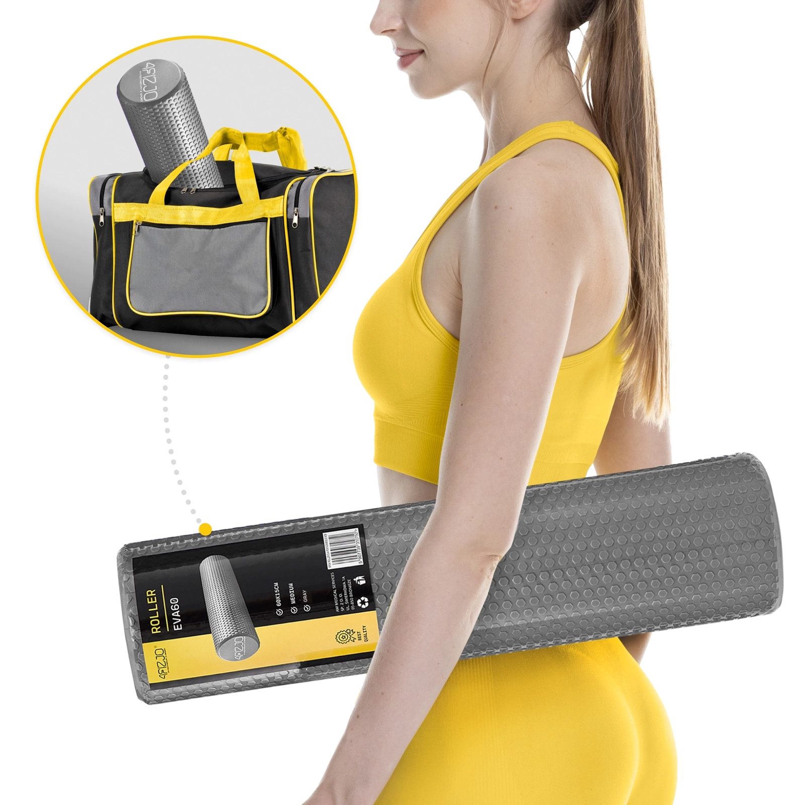 Rola cu mini proeminențe CARE+ 60CM