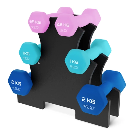 Set de gantere din fontă 7 kg