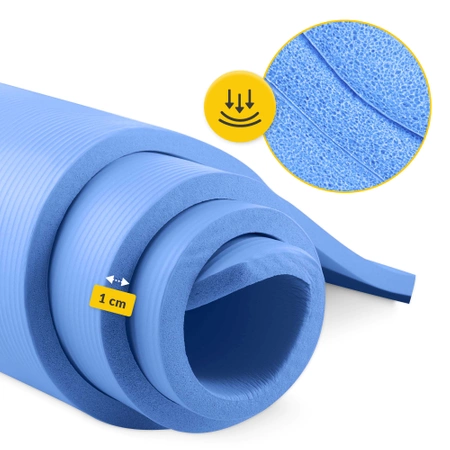 Saltea fitness pentru yoga NBR 1 cm