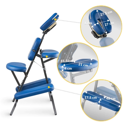 Scaun pentru masaj cervical, pliabil