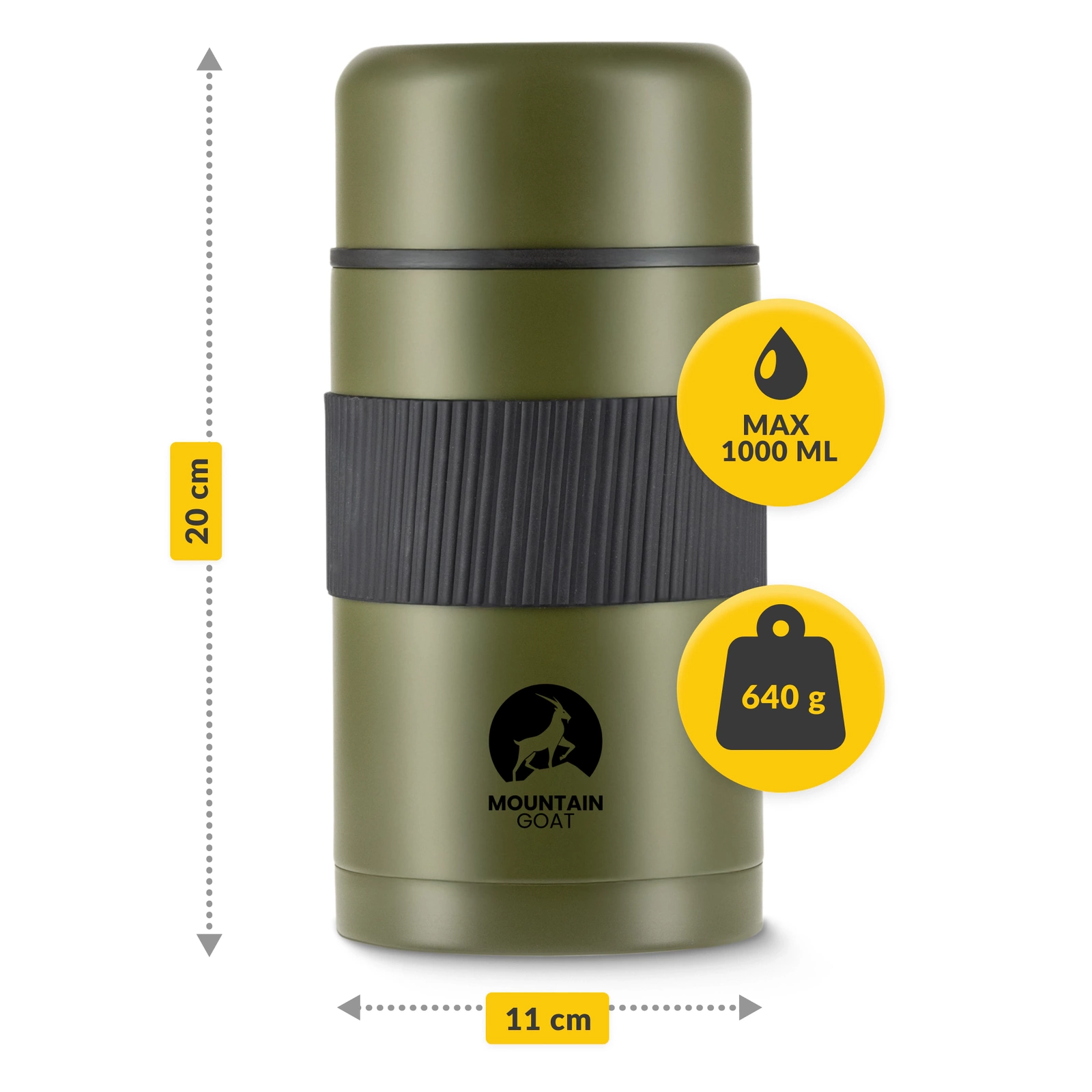 Termos pentru mâncare din oțel inoxidabil