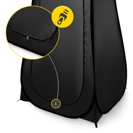 Cort pentru schimbat Mountain Goat negru