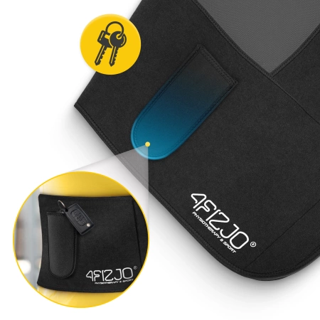 Centură de slăbire din neopren cu buzunar L/XL