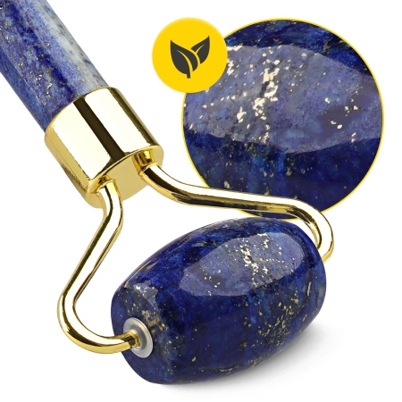 Roller facial natural din lazurit