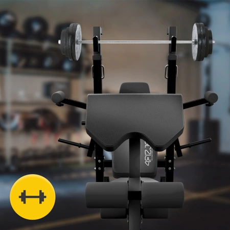 Bancă de antrenament multifuncțională cu suport ULTRA