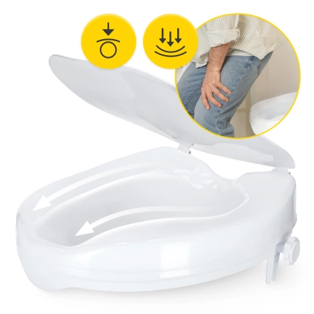 Capac pentru toaletă, înălțime 5 cm