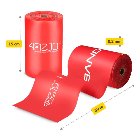 Bandă de reabilitare FLAT BAND 2-4 kg 30 m