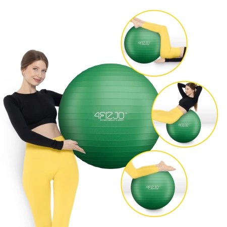 Minge gonflabilă de gimnastică pentru fitness 85 cm