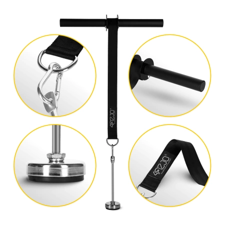 Bară de exerciții pentru antebraț Wrist Roller