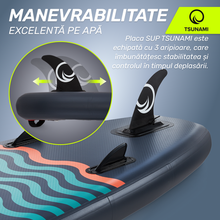 Placă SUP TSUNAMI Paddle Board 350 cm T03
