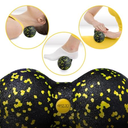 Minge dublă de masaj EPP 8 cm