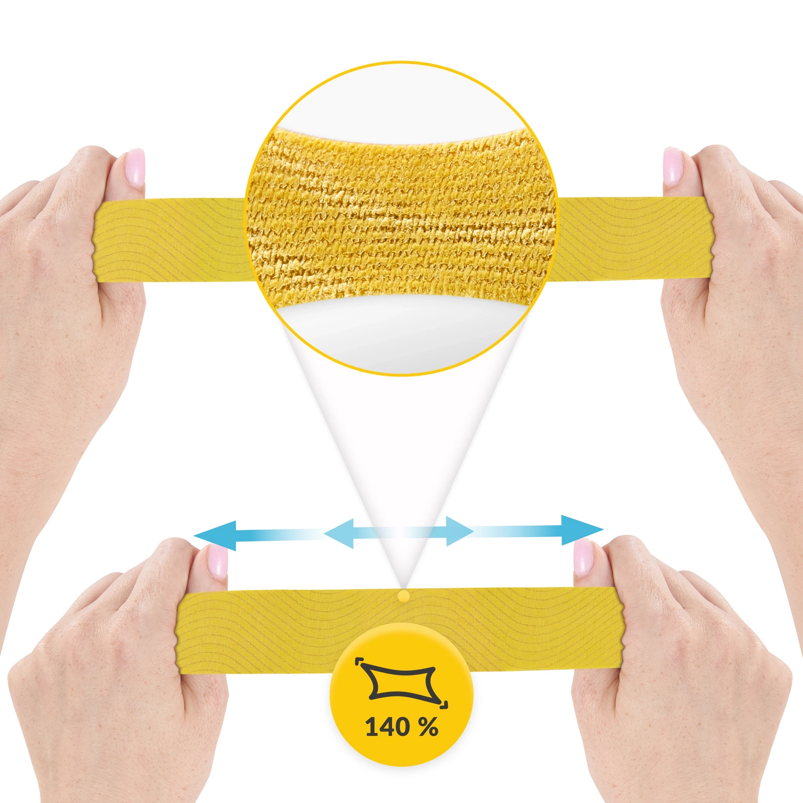 Bandă Kinesiotaping 5 cm x 5 m