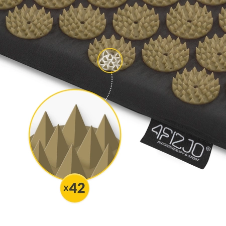 Covoraș clasică de presopunctură de mărime mare cu pernă XL