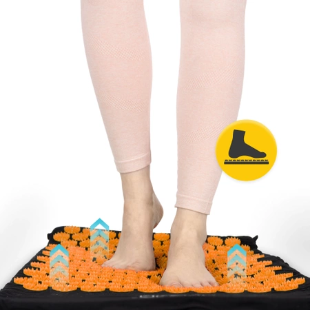 Covoraș clasică de presopunctură de mărime mare cu pernă XL