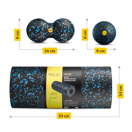 Set de rulare EPP: rolă + 2 mingi