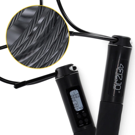 Coardă de sărit cu contor și bile