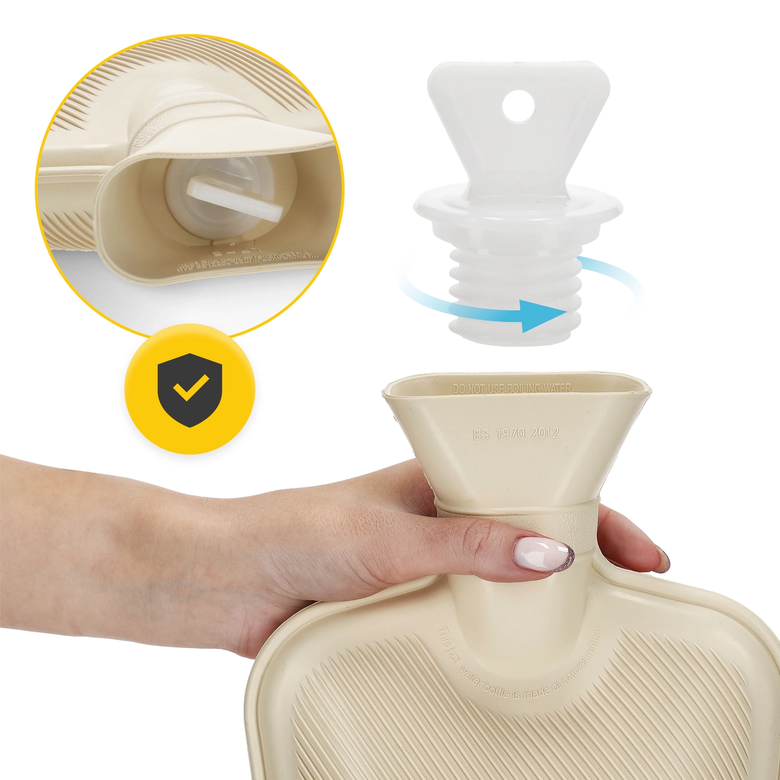 Compresă din cauciuc 2 L