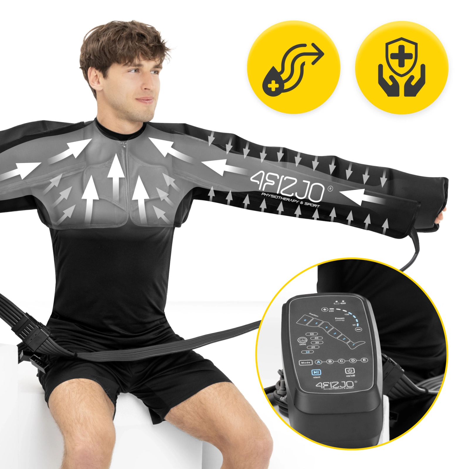 Manșon dublu pentru drenaj limfatic C6