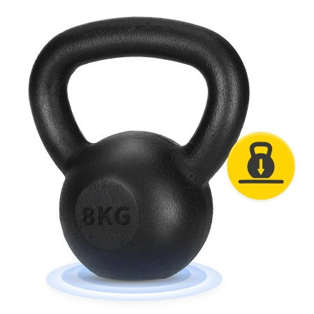 Kettlebell greutate din fontă 8 kg