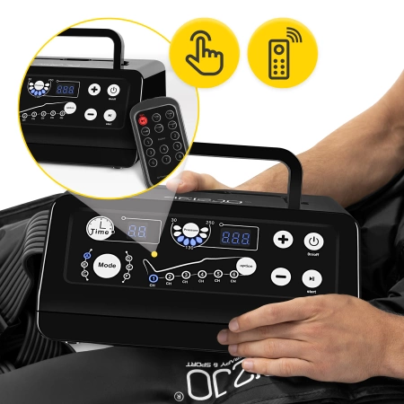 Dispozitiv de drenaj limfatic Sistem de terapie prin compresie cu aer MED C8 dimensiune universală