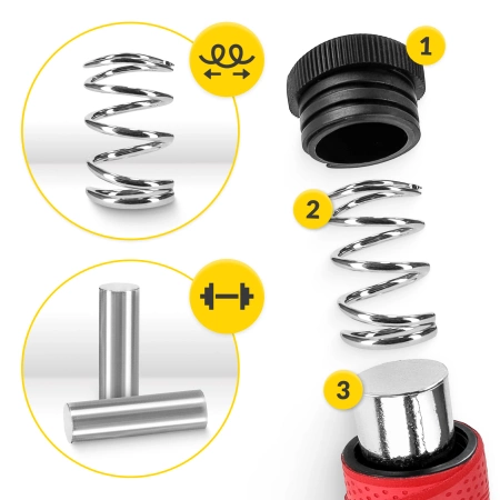 Coardă de sărit cu greutate 3 m