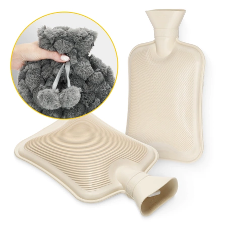 Pernă cu apă caldă cu husă, 2 L