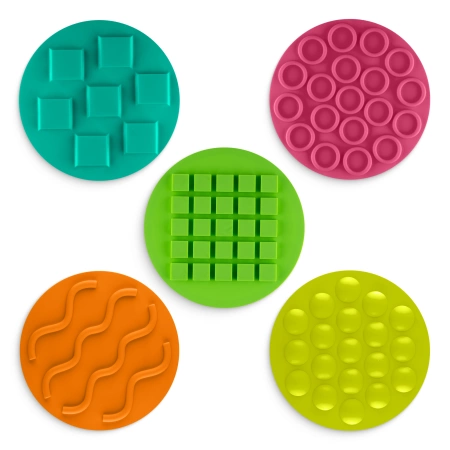 Discuri senzoriale pentru copii 25 cm set de 10 bucăți