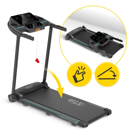 Banda de alergare electrică pliabilă MY-SPEED pentru uz casnic